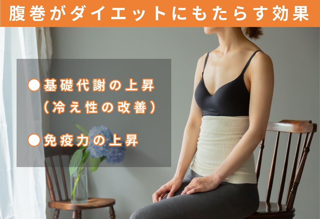 腹巻がダイエットにもたらす効果